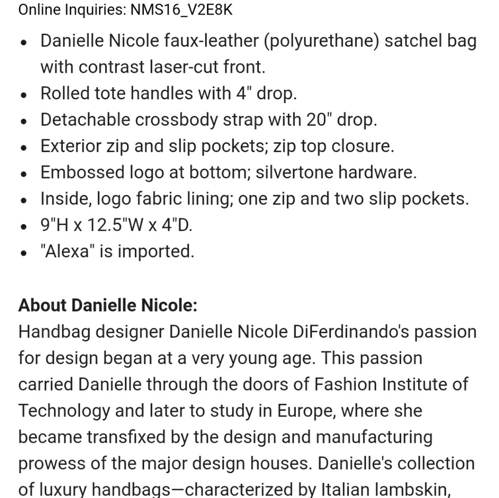Danielle Nicole Crossbody - image 6